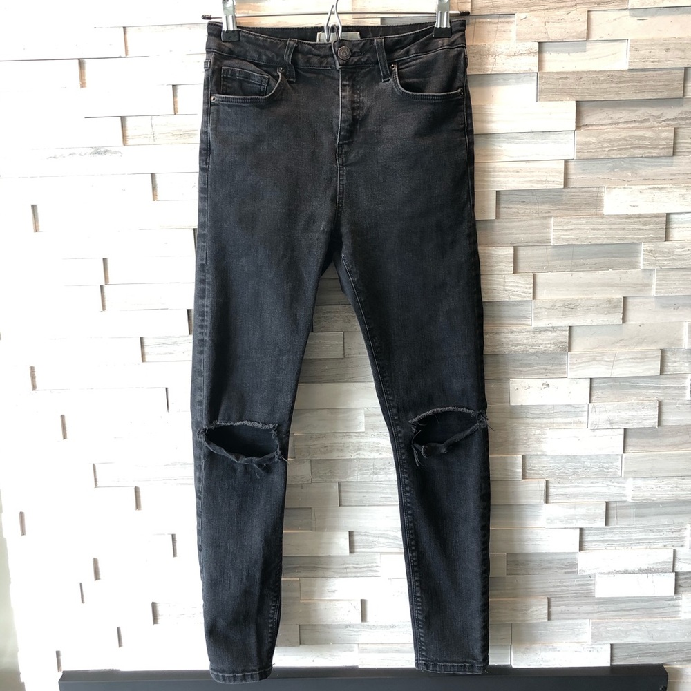 Topshop Jamie Knee Rip Jeans